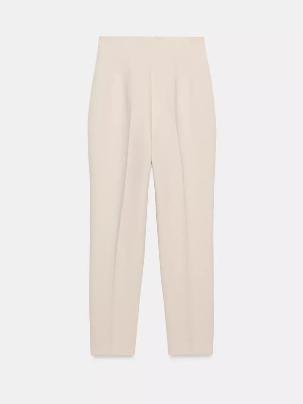 Zara Cream linen high waisted pants
